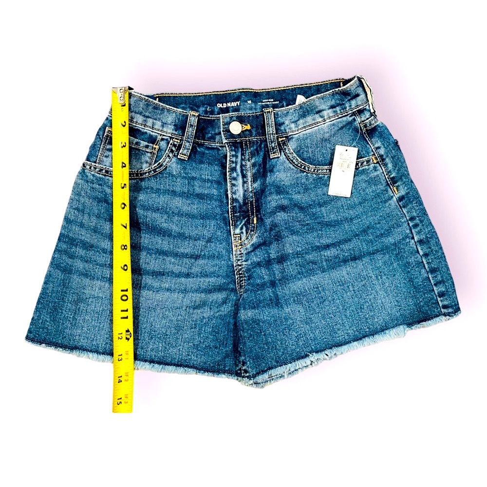 Old Navy High Rise shorts girls size 16, adjustable waist